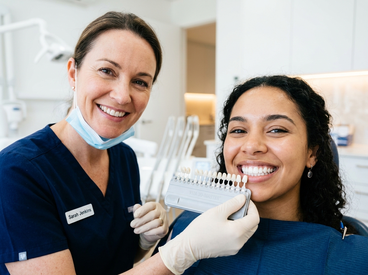 White Composite Fillings